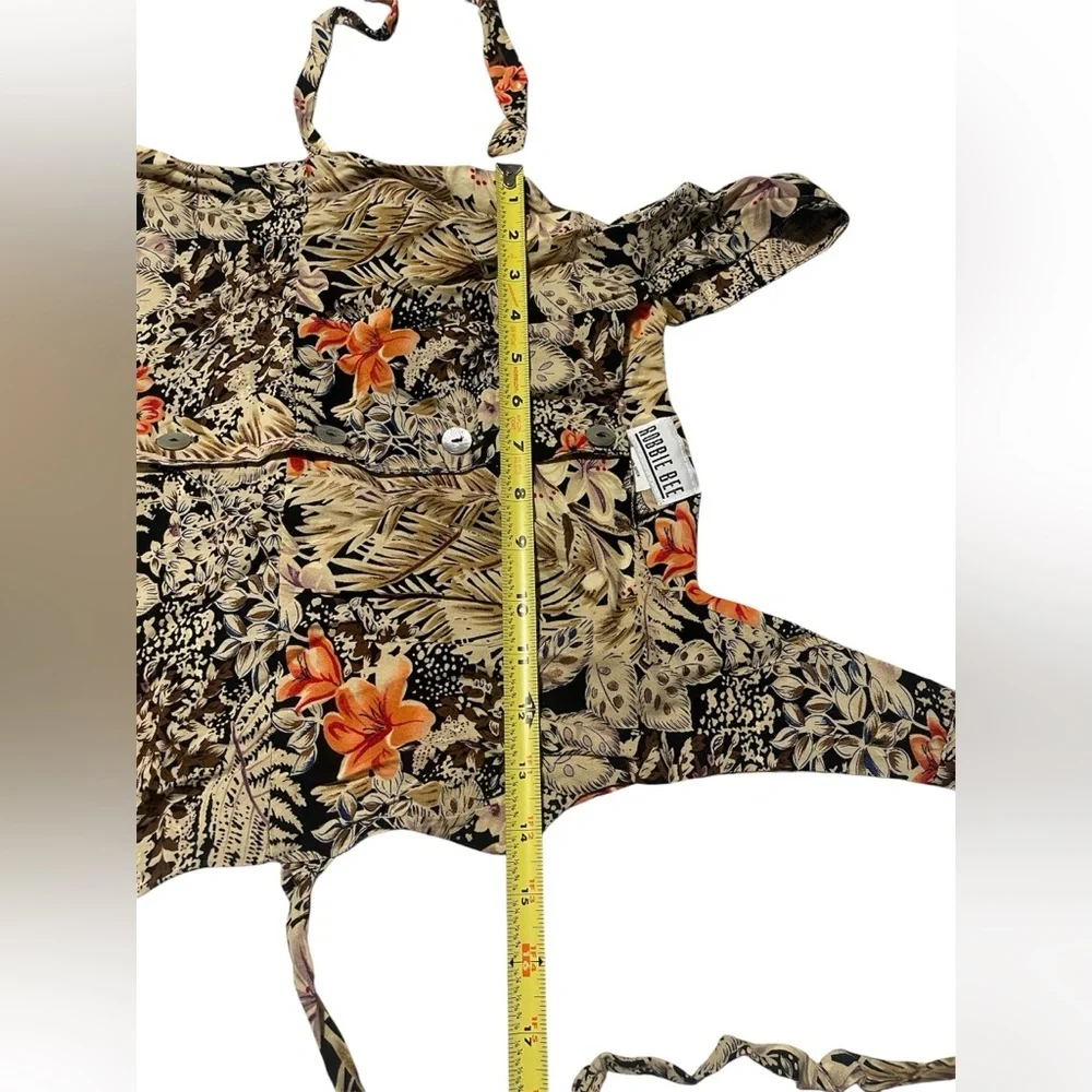 Floral Print Sleeveless Maxi Dress - Picture 5 of 6